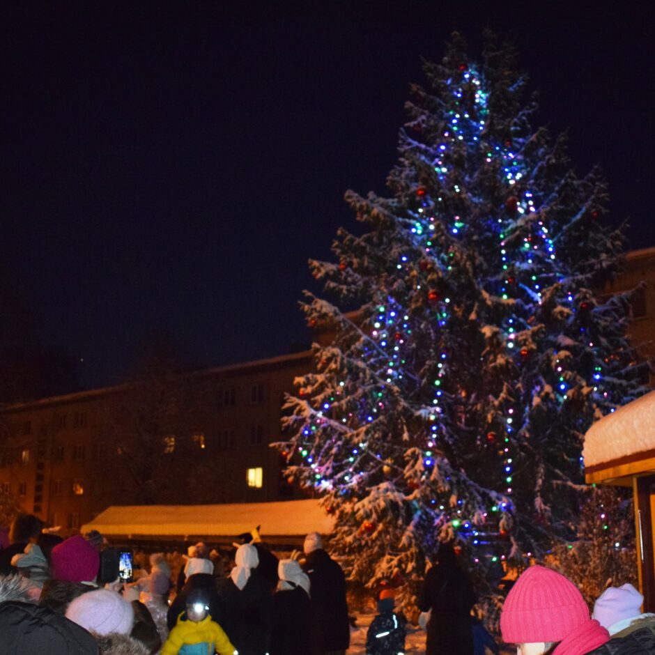 Iededzinam pagalmā egli.