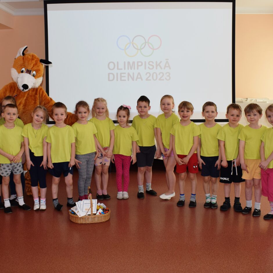 Olimpiskā diena. Kopbilde, gr.