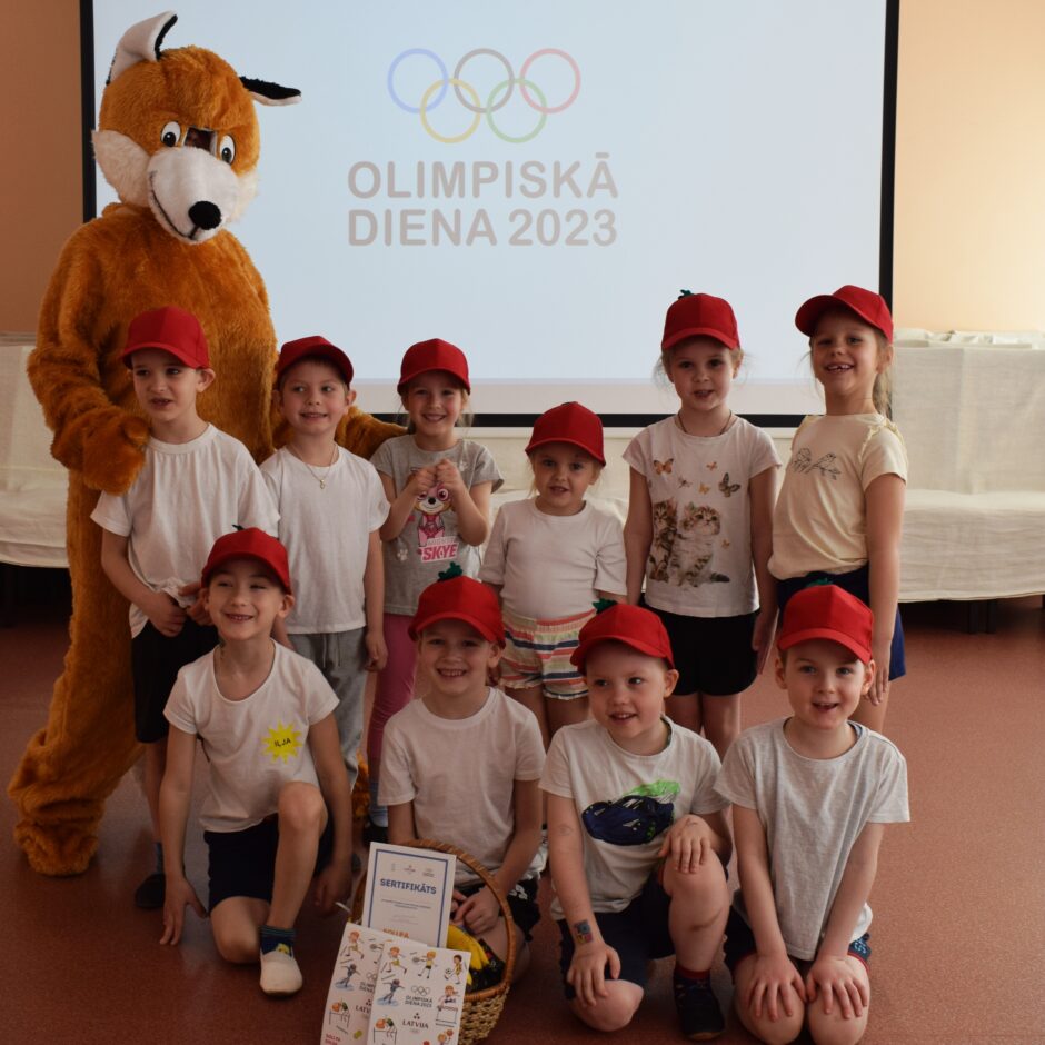 Olimpiskā diena. Kopbilde, gr.