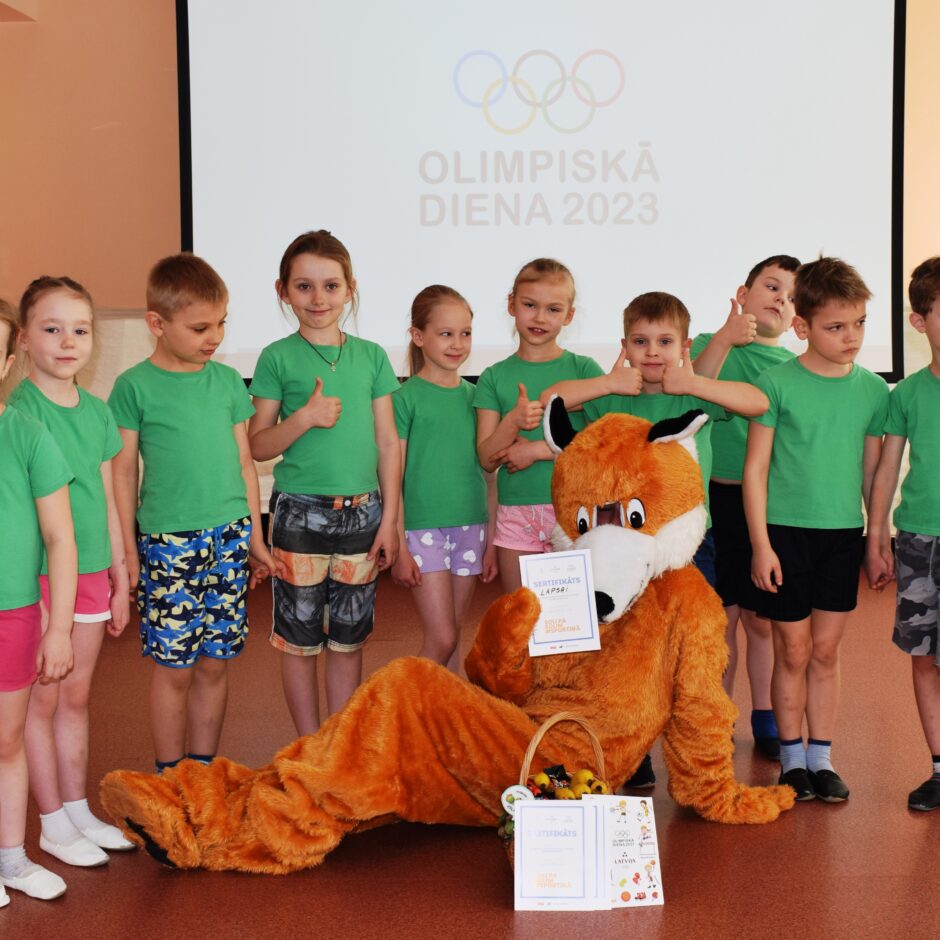 Olimpiskā diena. Kopbilde, gr.