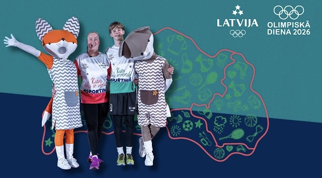 banneris Olimpiskā diena