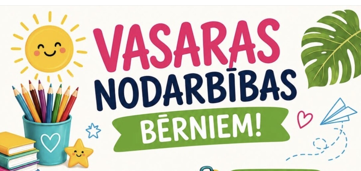 uzraksts par vasaras nodarbībām